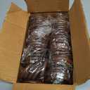 HORNART 3 Inch Wooden Drapery Curtain Rod Rings, 50pcs for 1.5-2 inch Rod Pole, 2.2 INCH INNER DIA, Natural Rosewood (50, 2.2 INCH INNER DIA), sheesham 3in (50)