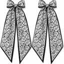 2 Pack Spring Fall Wreaths Sash for Front Door, Wreath Accessories, for Monogram Garland Ribbon, for Xmas Garland Decor Accessories Wedding Party Yard Indoor Outdoor Wall Cabinet Kitchen (H)