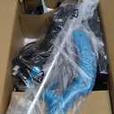 Intercleaner Corded Vacuum Cleaner, 15KPa Powerful Suction with 400W Motor, 12 in 1 Lightweight Bagless Stick Vac with Handheld, Ultra Quiet, for Hardwood Floor Carpet Car Pet Hair (#3 Black)