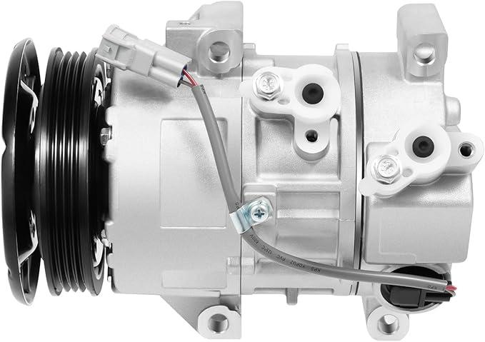A/C Compressor for Toyota Yaris 2007-2010 1.5L, Air Conditioning Compressor with Clutch for Toyota Yaris 2007 2008 2009 2010 1.5L, AC Compressor Replace OEM Number CO 11078C