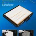 PHILTOP Cabin Air Filter w/Activated Carbon, Compatible with CF8631A Ford F-150, F-250 Super Duty, Expedition, F-350 Super Duty, F-250 HD, F-350, F-150 Heritage, F-250, F-Super Duty