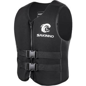 Water Kayaking Jacket for Adults and Kids, Buoyancy Swimsuit Boating Fishing Waistcoat Zipper Closure, Unisex Outdoor Water Sports Vests, Small