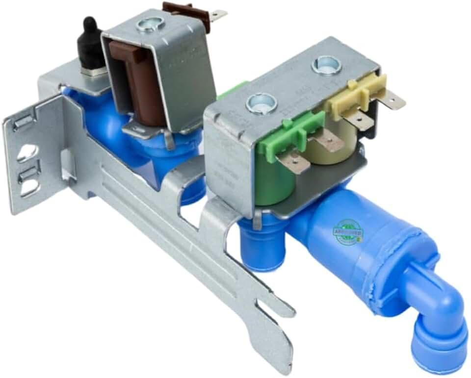 241734301, 241734302, 7241734301 CKD734301X compatible with Crosley, Electrolux, Frigidaire, Gibson, Kenmore Refrigerator Water Valve fits old number 241734301, 241734302, 7241734301