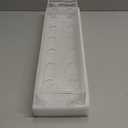 Rectangular Acrylic Vases for Centerpieces, 16 Inches Long Floral Vase with Holes for Flowers, Clear Rectangle Box Tray for Roses Modern Flower Arranger for Wedding Home Dining Table Decor, 1pcs