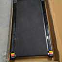 Walking Pad Under Desk Treadmill for Home Office - 2 in 1 Quiet Portable Treadmill for Walking and Jogging with Remote Control, LED Display, 2.5HP (Black)