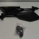 Motorcycle Rear View Mirrors for Kawasaki Ninja 400 300 650 500 250 ZX6R 636 EX400 EX300, 360 Rotating ABS Racing Side Mirror Replacement, Compatible with Ninja 2011-2025 Accessories