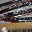 Window Visors Rain Guards Shield for 2005-2010 Dodge Dakota Quad Cab, Out-Channel Window Vent Wind Deflectors Visors Shades for 05-10 Dakota Crew Cab