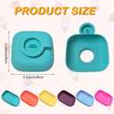 2 x Zvvastnz Silicone Popsicle Holder and Sleeves, Reusable Ice Pop Sleeves for Toddlers, No mess Ice Cream Holder for Summer and Birthday Party, Adjustable Clips, Dishwasher Safety, 8pcs