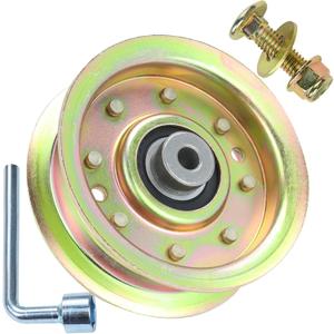 156493 Idler Pulley Replaces Craftsman 156493 Pulley, 532173901 Pulley, 532156493 173901 78-053 for Husqvarna YTH180 YTH1746 YTH2046 YTHK1746 GTH200 GTH225 GTVH200 GTVH205 HCYTH180 Tractors