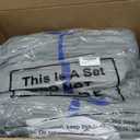 Windyun Large Grocery Bags Bulk Non Woven Totes