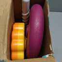 LMTNNB Spinning Stacking Toys - Rainbow Tower, Kids Stackable Spinning Toy, Educational Toy for Toddlers 1-3, Strong ABS Plastic, Color & Shape Recognition, Builds Sensory & Motor Skills