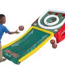 NSG Playland Inflatable Outdoor Toys, Backyard Party Carnival Game for Kids & Family, Basketball Hoop, Arcade Toss Game
