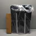 Platform Truck Household Transport Flatbed Trolley Cargo Trailer Foldable Portable Vehicle Heavy Object Handcart to Pick Up Express Delivery(Black,Small)