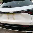 Exterior Rear Trunk Lid Tailgate Upper Strip Cover Trim Compatible with Honda New HRV HR-V 2026 2025 2024 2023 Car Accessories ABS 1PCS(Glossy Black Style)