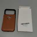 Leather Case for iPhone 17 with ring stand