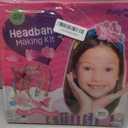 Pretty Me Headband Making Kit for Girls - Arts & Crafts Easter Gift - Make Your Own Fashion Headbands for Kids - DIY Hair Accessories - Gift for Ages 5-12 Year Old Girl - Little Kids Art & Craft Gifts