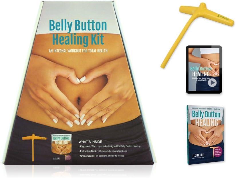 HSP Belly Button Healing Kit for Stress Relief, Pain Relief, Gut Health, and More Energy, Self-Acupressure Tool, Unlock Your Second Brain for a Healthy Life
