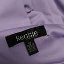 Kensie Women's Short Sleeve Tie Waist Midi Dress (14, Ultra Violet)