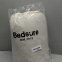 Bedsure Full Comforter Set - Beige Soft Bedding for All Seasons, Cationic Dyed Bed Set, 3 Pieces, 1 Full Size Comforter (82"x86") and 2 Pillow Shams (20"x26"+2")