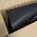 LUCKEASY 4PCS Front & Rear Door Entry Threshold Strip Protector for Tesla Model Y Juniper 2025 2026 Door Sill Protective Cover Anti-dust Pads Protector Cover for Model Y Juniper Accessories TPE Black