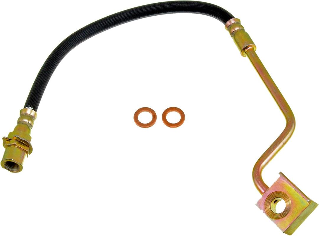 Dorman H38819 Front Driver Side Brake Hydraulic Hose Compatible with Select Ford Models