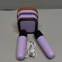 Mini Karaoke Machine for Kids, 2025 TOP Toys Christmas Birthday Gifts Ideas for Girls Ages 4, 5, 6, 7, 8, 9, 10, 12+ Years Old, Portable MP3 Player with 2 Wireless Mics for Party