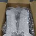 Baby Bathtub, Collapsible Newborn Bathtub for Infant to Toddler 0-24 Months with Soft Cushion and Thermometer,Portable Travel Newborn Tub with No-Slip Feet, Baby Shower Gifts,Grey