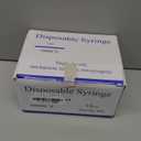 100 Pack 1ml Syringes with Needle - 27G 1/2 inch Disposable 1cc Luer Lock Syringe for Scientific Lab Use, Sterile Individually Wrapped