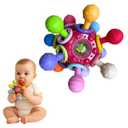 Baby Montessori Sensory Toys for 0-6 6-12 Months, Baby Teether Teething Toys for Babies 0 3 6 9 12 18 Months, Newborn Infant Learning Developmental Toys Gifts for 1 2 Year Old Boys Girls