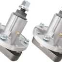 2 Pack Deck Spindle Set for John Deere GY20785 GT20050 42" 48" Mower Decks on L100 L107 L108 L110 L111 L118 L120 L130