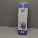 Qaestfy Baseboard Cleaner Tool with Handle, Wall Floor Mop with Extendable Long Handle Duster for Cleaning Window, Floor, Skirting Board, Ceiling, Shower, Tub Tile, Kitchen with 6 Reusable Pads