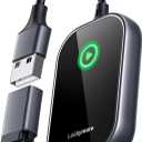 Luckymore Wireless Carplay Adapter, Converts Wired to Wireless Carplay Dongle for Plug & Play Carplay Fit for Cars from 2017 & for Apple iPhone iOS 10+