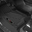 Custom Fit for 2017-2026 Ford F-250 F-350 F-450 SuperCrew/Supercab Floor Mats Accessories Front Liner 2 Pcs TPE All Weather (for 17-26 Ford F250 F350 F450 SuperCrew/Supercab)