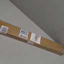 No Drill Cordless Vinyl Mini Blinds, White, 23.5" W x 36" H