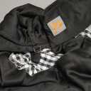 Tomkas Small Dog Sling Carrier - Classic Pocket & Classic Strap - Wrap Carrier - for 3-10 lbs Pets(Black)