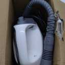 Handheld Steam Cleaner, Steam Cleaner with 16 PCS Accessory & Safety Lock, 500ML Large Capacity Natural Surface Steam for Cleaning, Multipurpose Steamer for Home, Car, Bathroom, Grease (White)