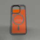 TORRAS Magnetic Shockproof Compatible with iPhone 15 Pro Case, [Military-Grade Drop Tested] [Compatible with MagSafe] Translucent Slim Protective, PC & TPU, Anti-Fingerprint Guardian Mag 2023, Grey