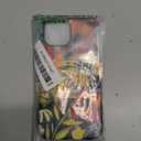 Phone Case Compatible with iPhone 15, Artistic Music Phone Case for Girls, Protective Hybrid 2-Layer Hard Shell, Gift for Women Music Lovers (Adrianne Lenker)