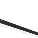 DAKASON 4FT Linkable LED Linear Light, 40W Billiard Pool Table Lighting, Commercial Linear Lighting Fixture for Office, 4 LED Tube Lights for Warehouse, 3CCT, Dimmable 1Pack (Black)