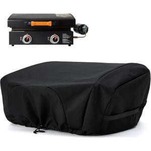 NOELIFE Griddle Cover for Blackstone 22 inch Tabletop Griddle with Hood, Propane Fuel Cylinder Can Be Covered Completely, Waterproof Grill Cover Outdoor BBQ Grilling Accessories (Cover Only)