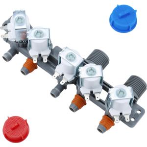 5221EA1008F AJU73213301 LG Washer Water Inlet Valve AJU75152601 2025 Upgrade for Kenmore WT5680HWA WT7200CW WT5170HV WT4970CW WT1201CW, Replaces 5221EA1008F AP6308239 TAW35618287 PS3527446