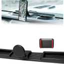 Dash Magnetic Phone Mount for 2024-2026 Jeep Wrangler JL JLU & Gladiator JT Accessories (NOT for 4XE), Multi-Mount 360 Rotating Phone Holder Dashboard Tray with Metal Rod