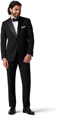 Alton Lane Mercantile Tuxedo Tailored Fit - Premium Quality Tuxedo for Men, Stylish and Elegant Formal Suit for Men, 43R