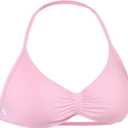 AUROLA Influence Strappy Bra Sports Bras for Women, Backless Padded Impact Strappy Bra Workout Gym Yoga with Removable Cups (Small, Sweet Pink)