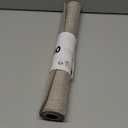 LEKEEPGO Ultra Thin Indoor Door Mat 17"x29", Low-Profile Door Mat Indoor Entrance, Non Slip Rubber Backing Inside Doormat Washable Welcome Front Entryway Dirt Trapper Entry Mat, Khaki