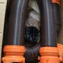 Camco RhinoFLEX 20-Ft Complete RV Sewer Hose Kit - Made in the USA