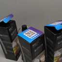 Treva Bug Fan Fly Deterrent with Holographic Blades to Clear Bugs, Mosquitoes, and Flies, Battery Powered Fly Fan 4 Pack (Black)