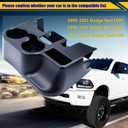 Center Console Cup Holder Compatible with 1999-2001 Dodge Ram 1500 2500 3500 Replace for: SS281AZAA
