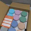 DRKIO 12 Pack Glass Baby Food Storage Containers - 4 Oz Baby Food Jars with Lids Baby Food Maker Microwave Dishwasher Freezer Safe 100% Leak Proof BPA Free Reusable