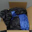 GUNHYI SUV Car Cover for Automobiles All Weather Waterproof, Universal Fit Ford Edge/Bronco, Chevrolet Equinox, Mazda CX-5, Hyundai Tucson, Volkswagen Tiguan, Volvo XC60 etc. (1 Fit SUV-Length (182 To 190"), Black-Blue)